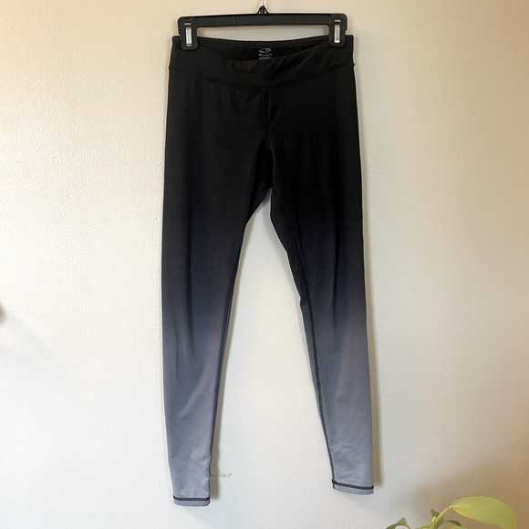 Champion Pants - Champion | Black/Gray Ombré Leggings | Size Small